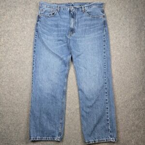 Levi's 555 Jeans Mens 40x32 Blue Relaxed Straight Leg Baggy Denim Workwear Y2K